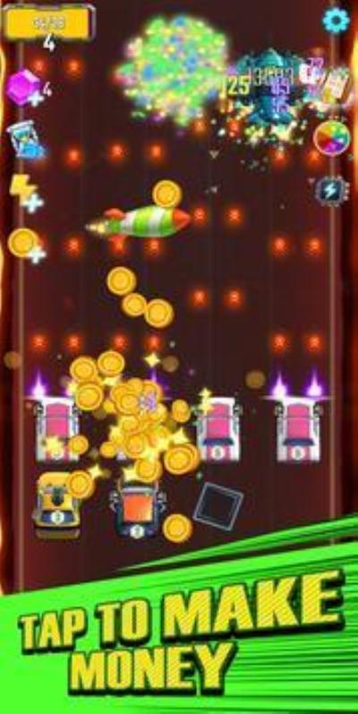 合并车空转射击