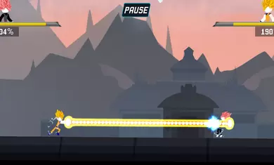 火柴人悟空格斗破解版