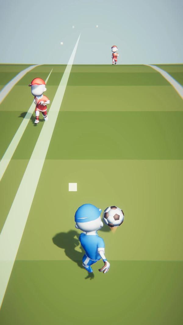 有趣的足球运动员