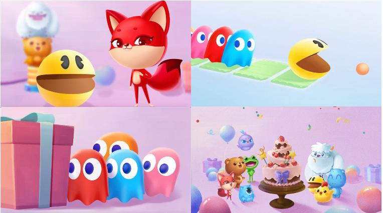 《开心消消乐》与《吃豆人》携手庆生,开启蛋糕争夺战!