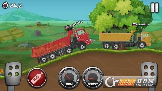 卡车赛车越野爬坡