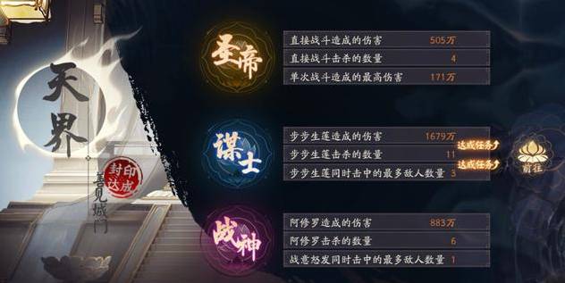 阴阳师谋士任务中莲花放哪里？
