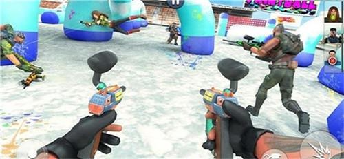 彩弹射击对手射击队