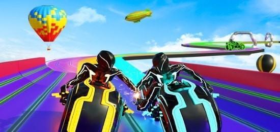 超级坡道摩托车