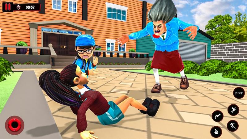 你好可怕的令人毛骨悚然的老师3D