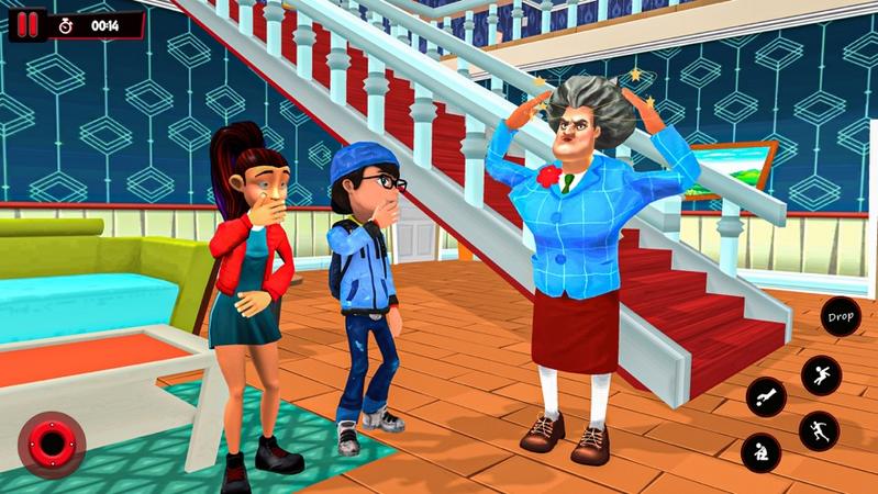 你好可怕的令人毛骨悚然的老师3D