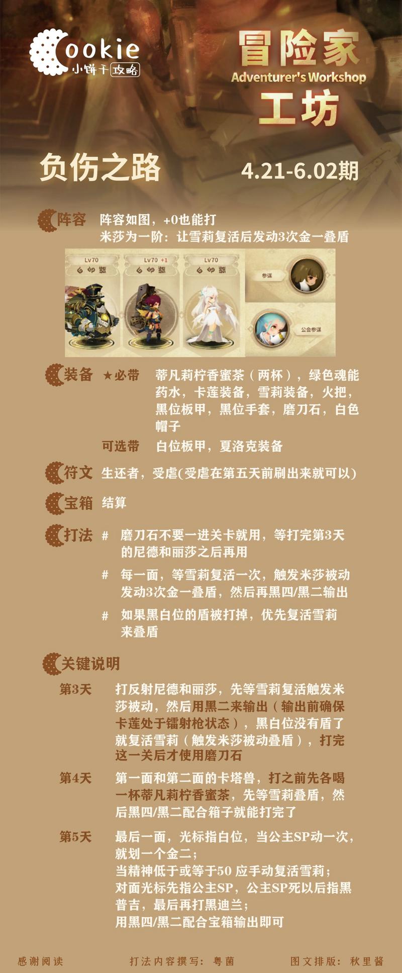 万象物语4.21冒险家工坊全关卡通关攻略