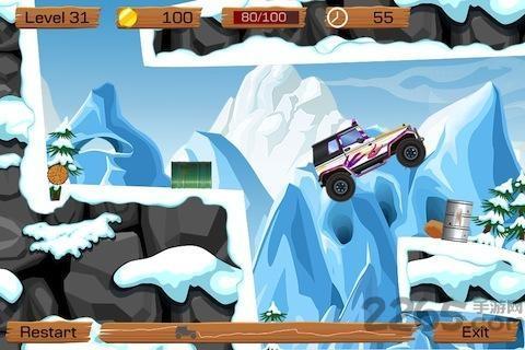 雪地越野车手游