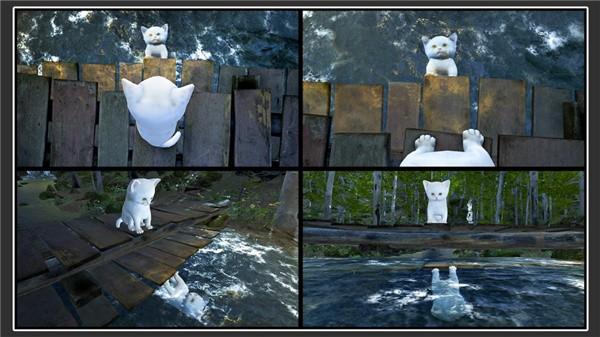 可怕的猫宠物恐怖逃生