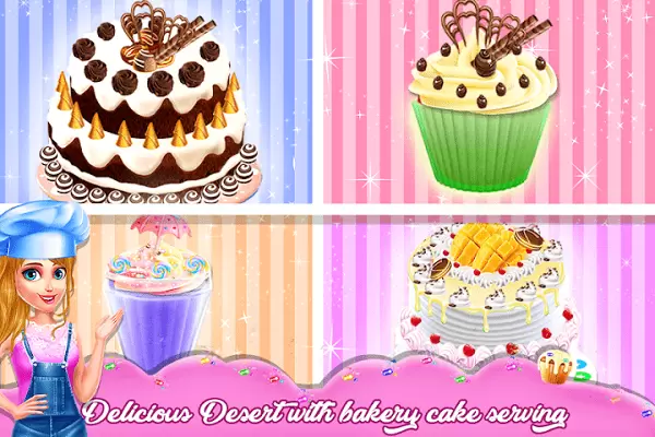 娃娃蛋糕烘烤面包店