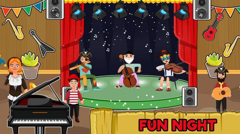 假装海盗城镇生活