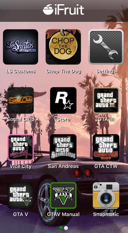 Grand Theft Auto iFruit
