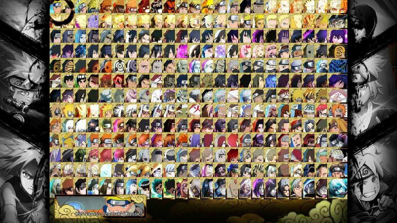 死神vs火影满人物版