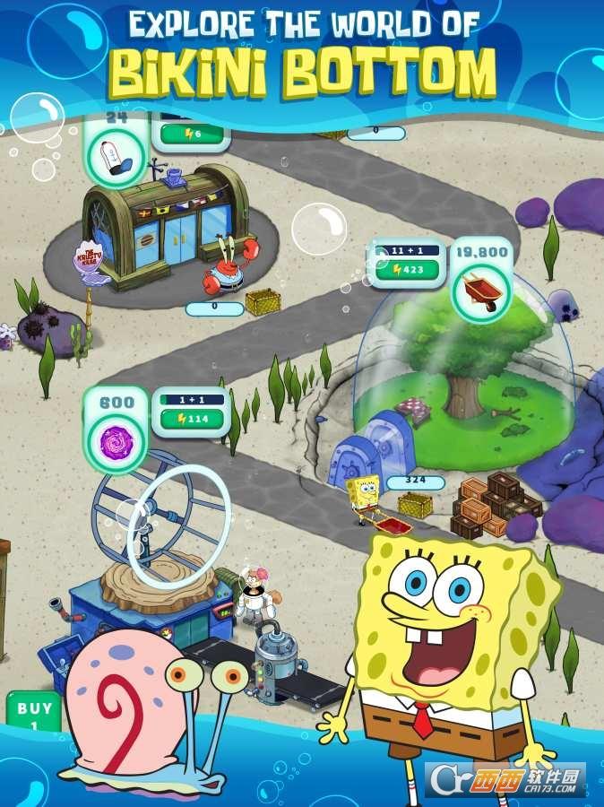 海绵宝宝的放置冒险