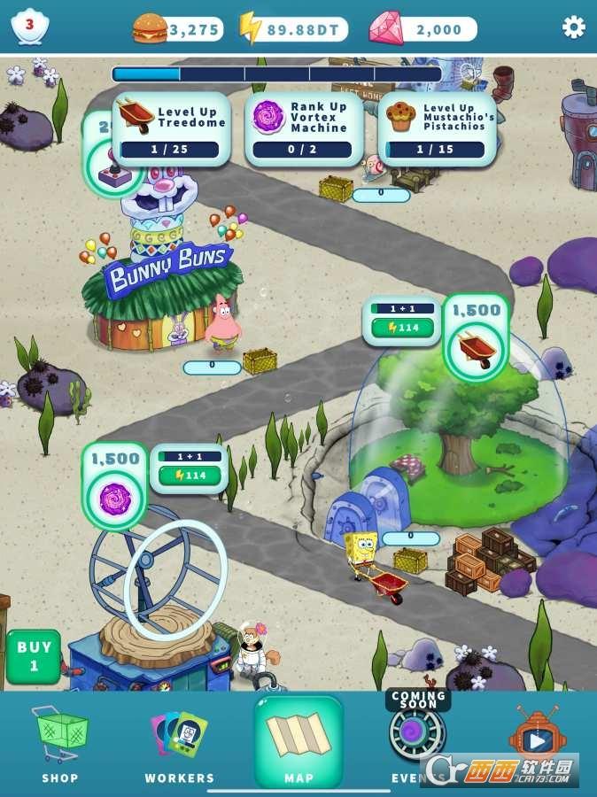 海绵宝宝的放置冒险