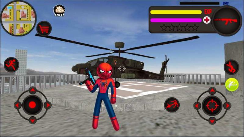 火柴蜘蛛侠英雄