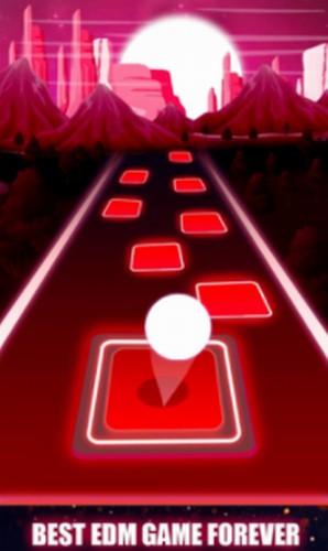 魔法瓷砖节奏跳球游戏