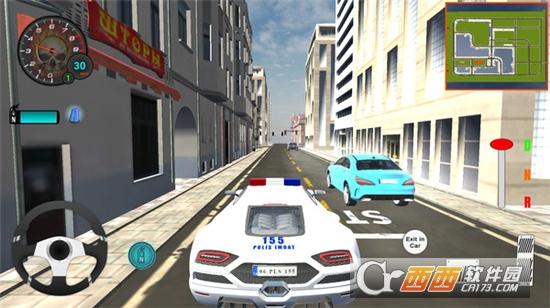 豪华警车模拟器