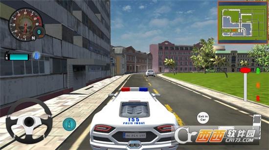 豪华警车模拟器