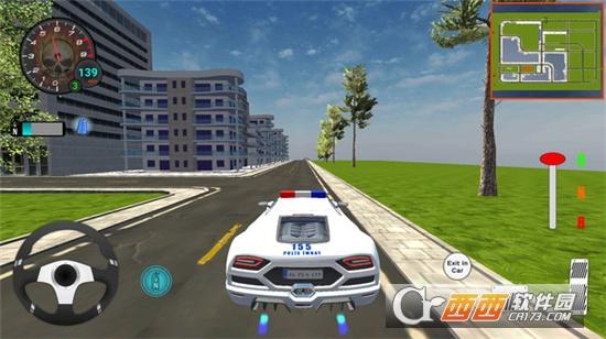 豪华警车模拟器