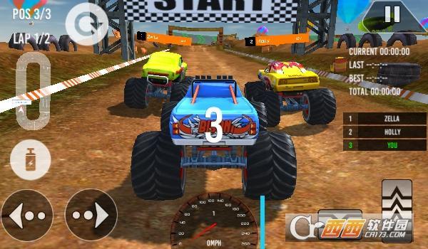 怪物赛车游戏