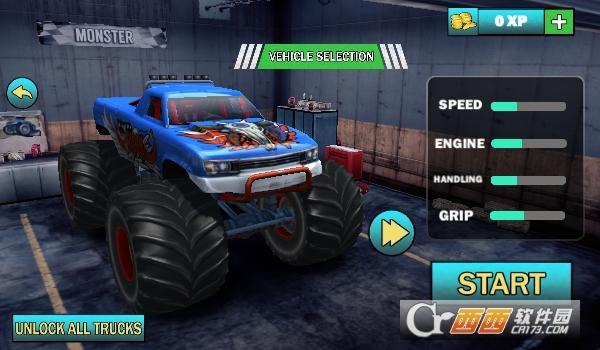 怪物赛车游戏
