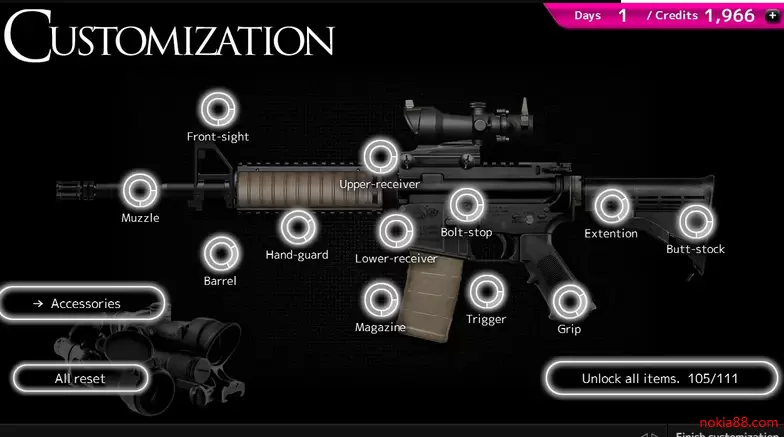 枪械定制模拟器