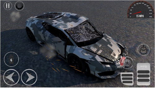 汽车碰撞模拟器