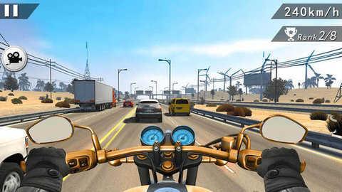 摩托车越野赛车手