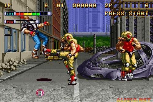 变异公园格斗(外星游龙)