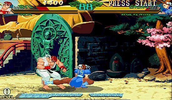 街头霸王对漫画英雄