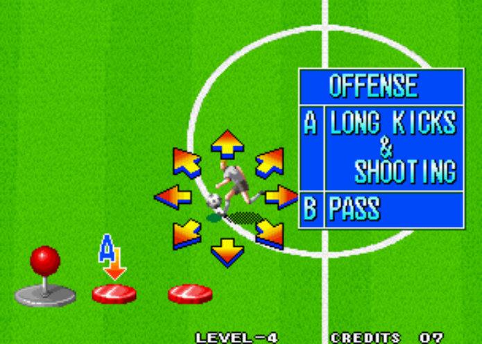 得点王1(Super Sidekicks)街机版