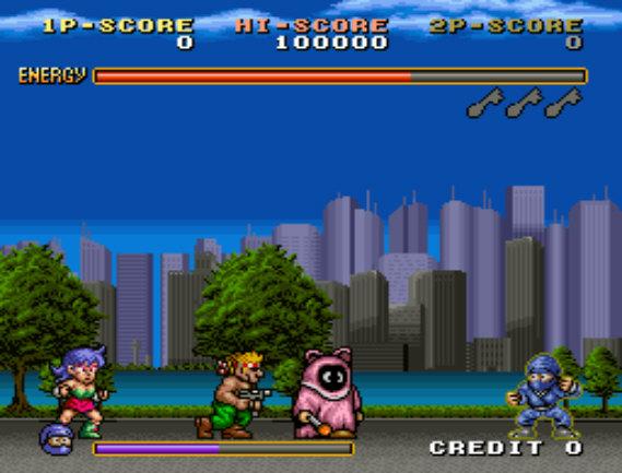 复仇精灵街机游戏英文版