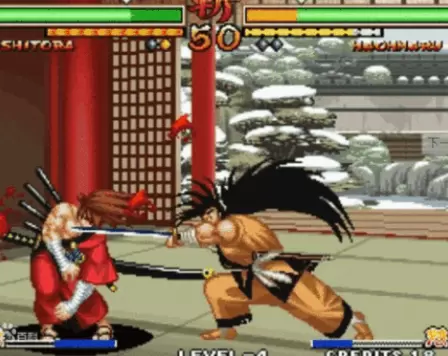 3DS侍魂3斩红郎无双剑(NEO GEO 