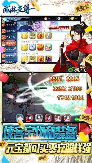 武林至尊爆无限真充