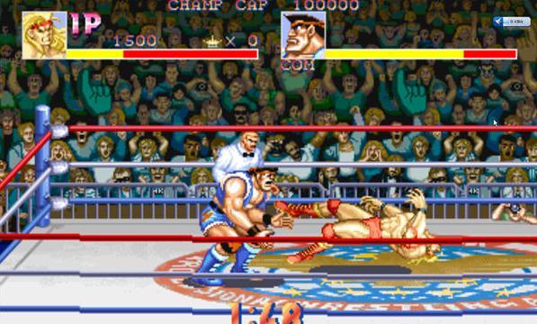 摔跤霸王街机游戏改版