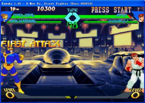 超级战警VS街头霸王