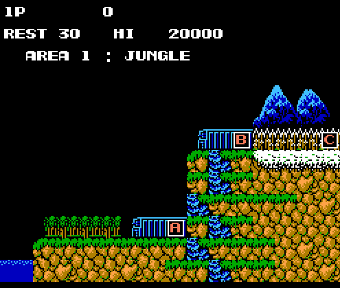 魂斗罗30条命s枪