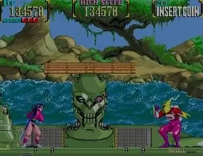 忍者战士五人组街机游戏