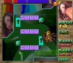 新幻想划线美女