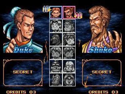 双截龙格斗加强版