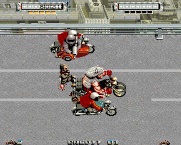 街机疯狂摩托