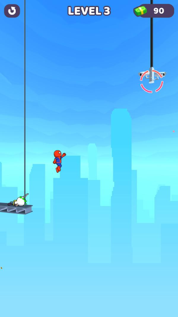 蜘蛛侠飞钩跑酷下载-蜘蛛侠飞钩跑酷最新版下载