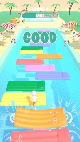 穿过游泳池手游