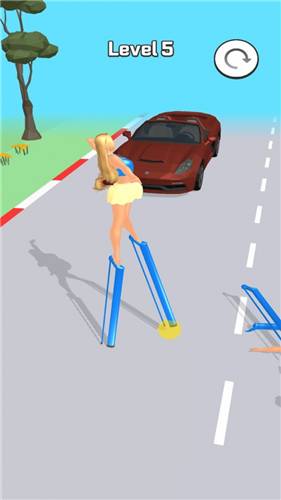 杂技高跟鞋游戏