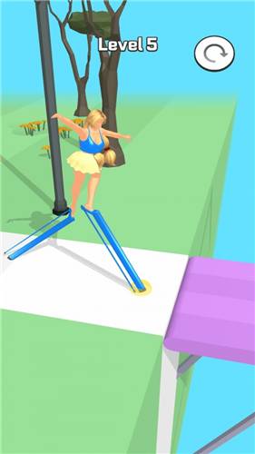 杂技高跟鞋游戏