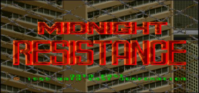 午夜攻击街机游戏英文版