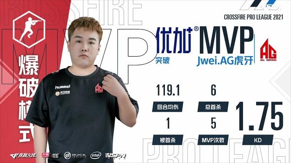 嘉玮21杀还以颜色，AG险胜EDG