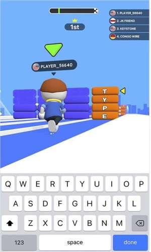 字母快跑游戏游戏