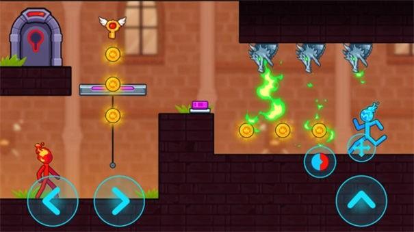 寒冰火焰火柴人